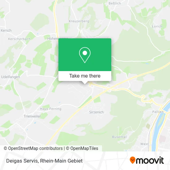 Карта Deigas Servis