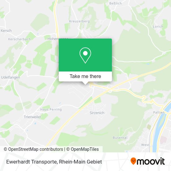 Карта Ewerhardt Transporte