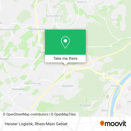 Карта Heister Logistik