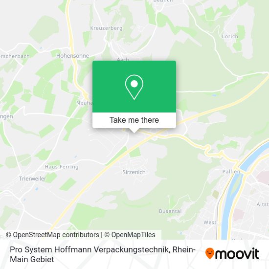Карта Pro System Hoffmann Verpackungstechnik