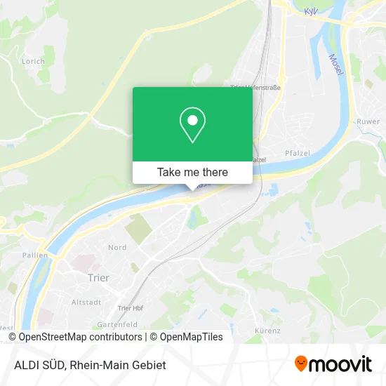 ALDI SÜD map