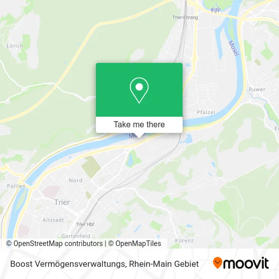 Карта Boost Vermögensverwaltungs