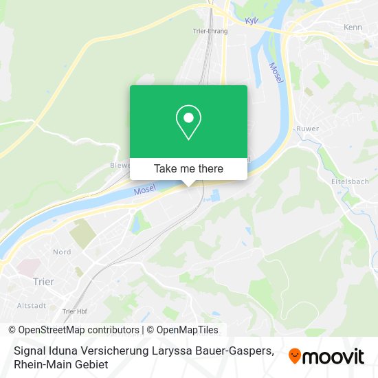 Карта Signal Iduna Versicherung Laryssa Bauer-Gaspers