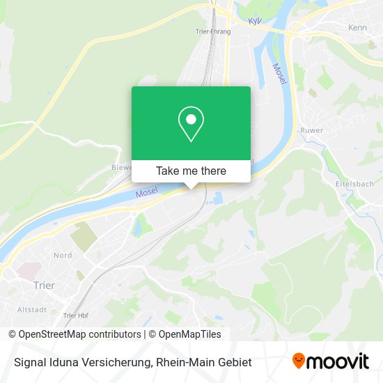 Карта Signal Iduna Versicherung