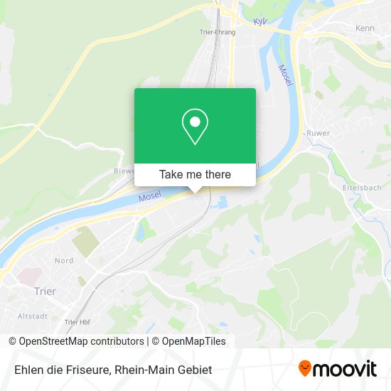Карта Ehlen die Friseure