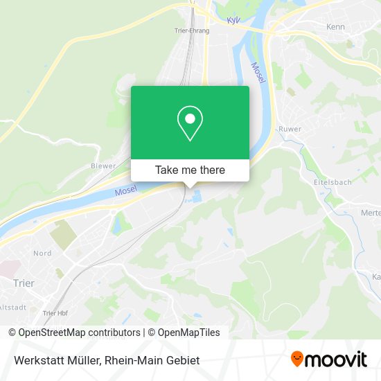 Карта Werkstatt Müller