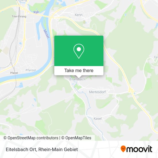 Карта Eitelsbach Ort