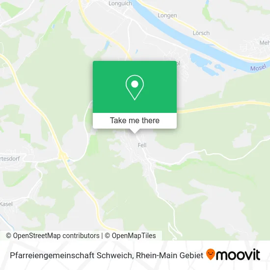 Карта Pfarreiengemeinschaft Schweich