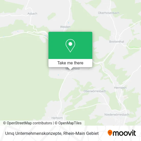 Карта Umq Unternehmenskonzepte