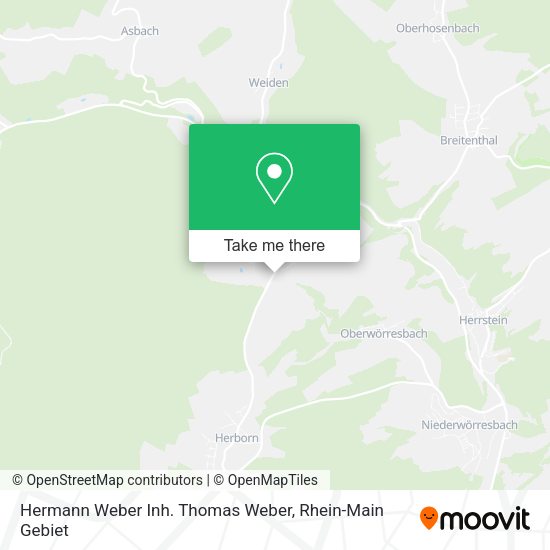 Карта Hermann Weber Inh. Thomas Weber