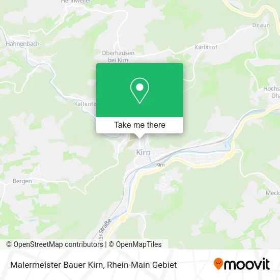 Карта Malermeister Bauer Kirn