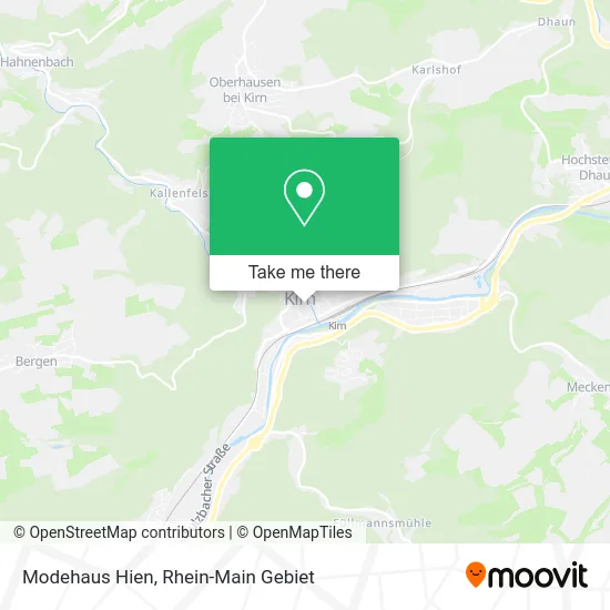 Карта Modehaus Hien