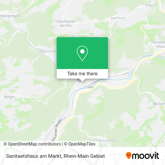 Sanitaetshaus am Markt map
