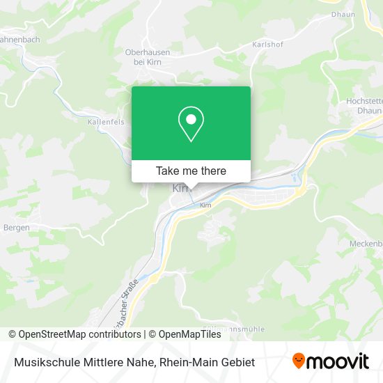 Карта Musikschule Mittlere Nahe