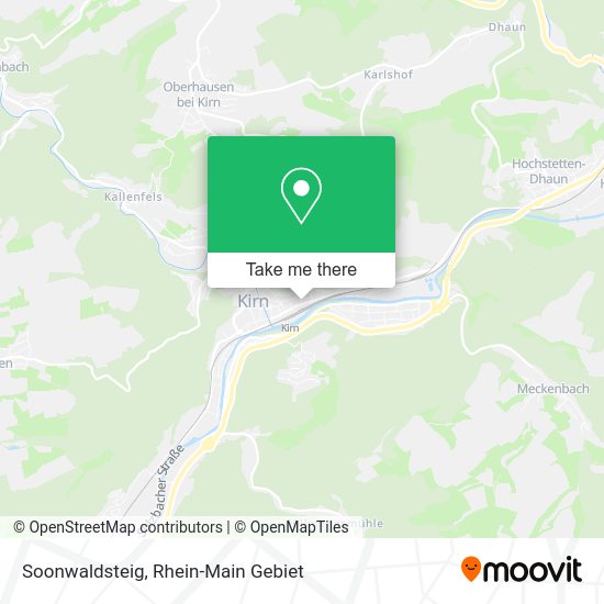 Карта Soonwaldsteig