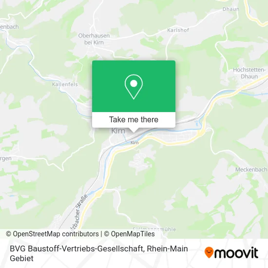 Карта BVG Baustoff-Vertriebs-Gesellschaft