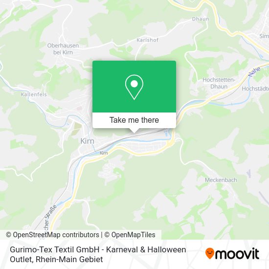 Карта Gurimo-Tex Textil GmbH - Karneval & Halloween Outlet