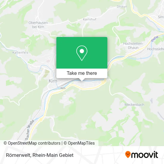 Карта Römerwelt