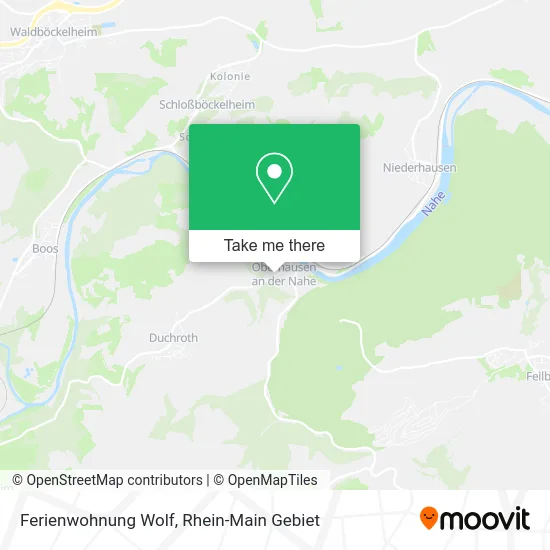 Карта Ferienwohnung Wolf