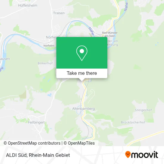 ALDI Süd map