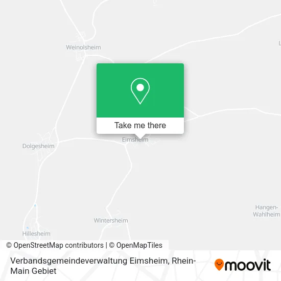 Карта Verbandsgemeindeverwaltung Eimsheim