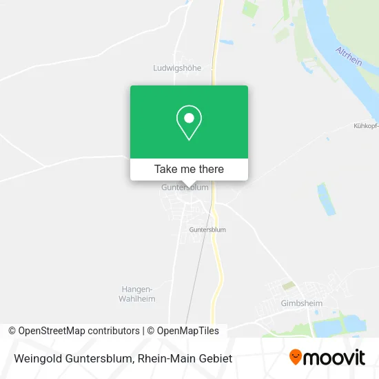 Weingold Guntersblum map