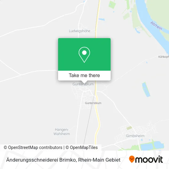 Карта Änderungsschneiderei Brimko