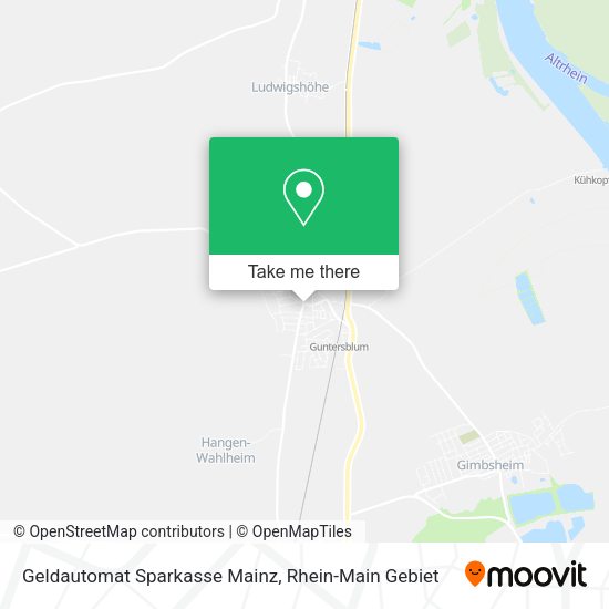 Карта Geldautomat Sparkasse Mainz