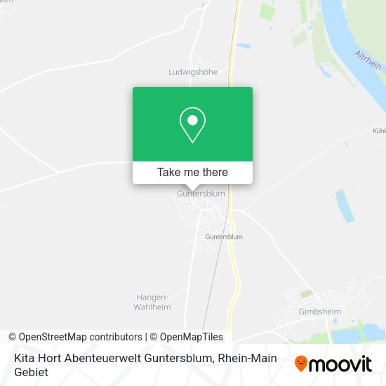 Карта Kita Hort Abenteuerwelt Guntersblum