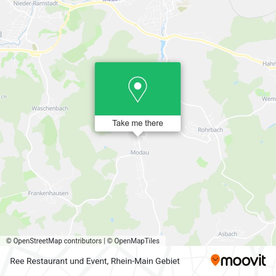 Карта Ree Restaurant und Event
