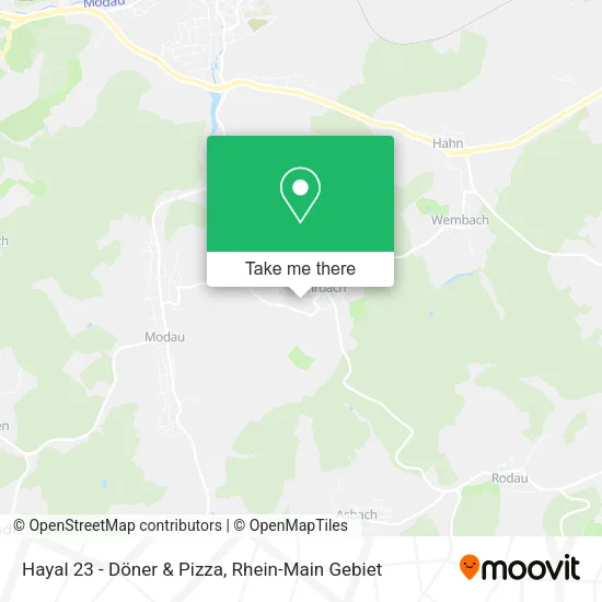 Карта Hayal 23 - Döner & Pizza