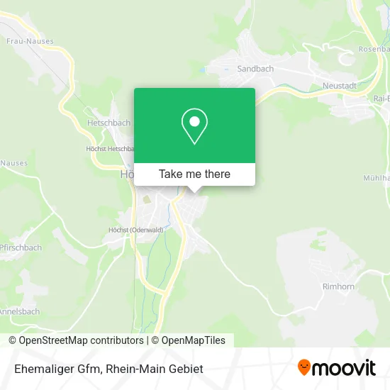 Карта Ehemaliger Gfm