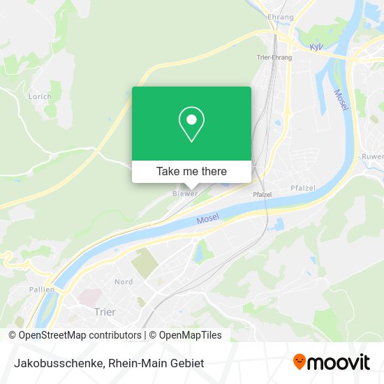 Карта Jakobusschenke