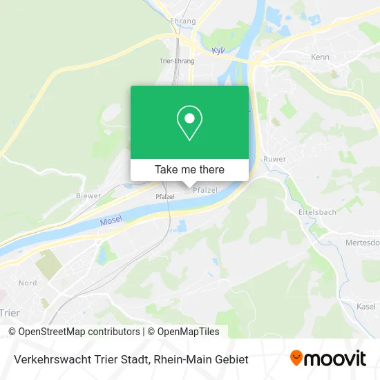 Карта Verkehrswacht Trier Stadt