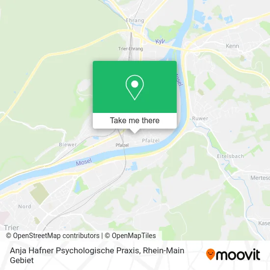 Карта Anja Hafner Psychologische Praxis