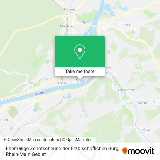 Карта Ehemalige Zehntscheune der Erzbischoflichen Burg