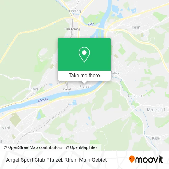 Карта Angel Sport Club Pfalzel