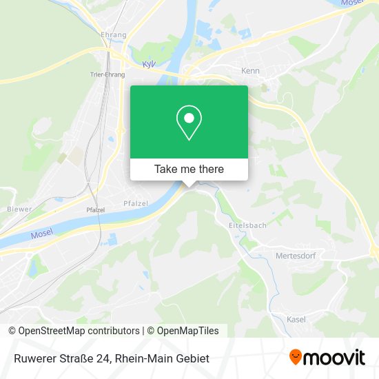 Карта Ruwerer Straße 24