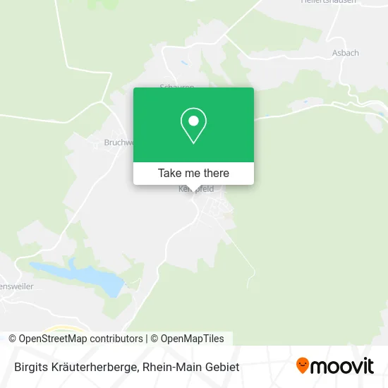Карта Birgits Kräuterherberge