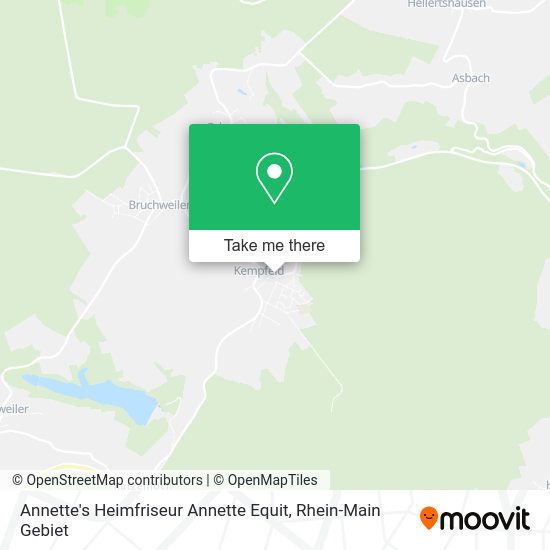 Карта Annette's Heimfriseur Annette Equit