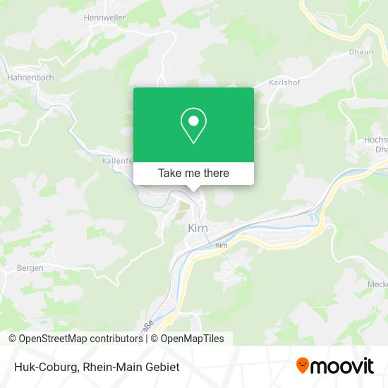 Huk-Coburg map