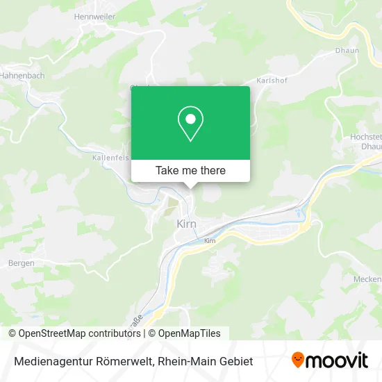 Карта Medienagentur Römerwelt
