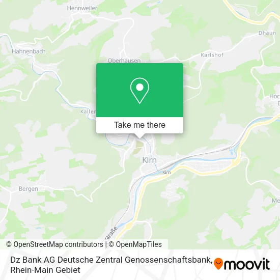 Карта Dz Bank AG Deutsche Zentral Genossenschaftsbank