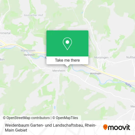 Карта Weidenbaum Garten- und Landschaftsbau