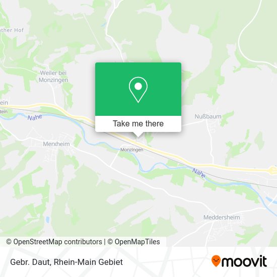 Карта Gebr. Daut