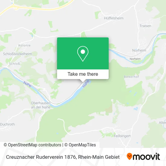 Карта Creuznacher Ruderverein 1876