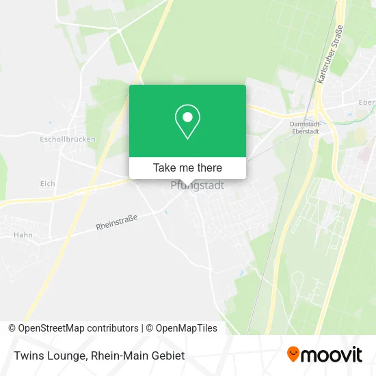 Карта Twins Lounge
