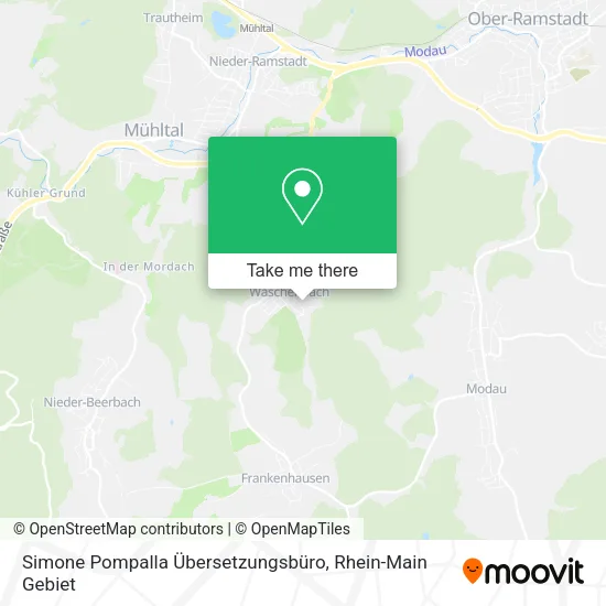 Simone Pompalla Übersetzungsbüro map