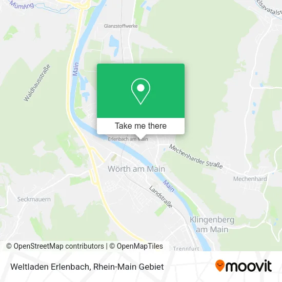 Карта Weltladen Erlenbach