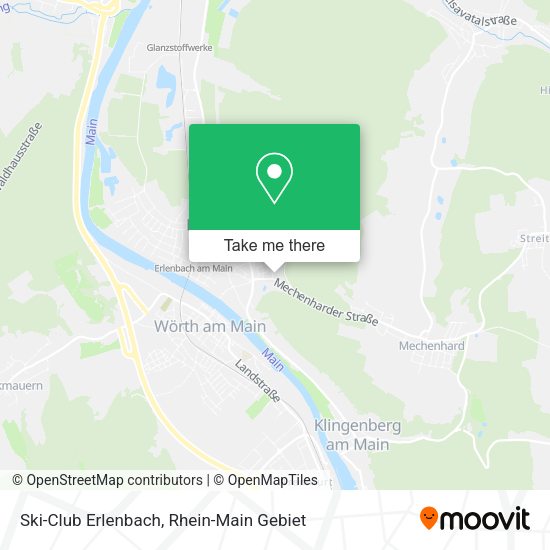 Карта Ski-Club Erlenbach